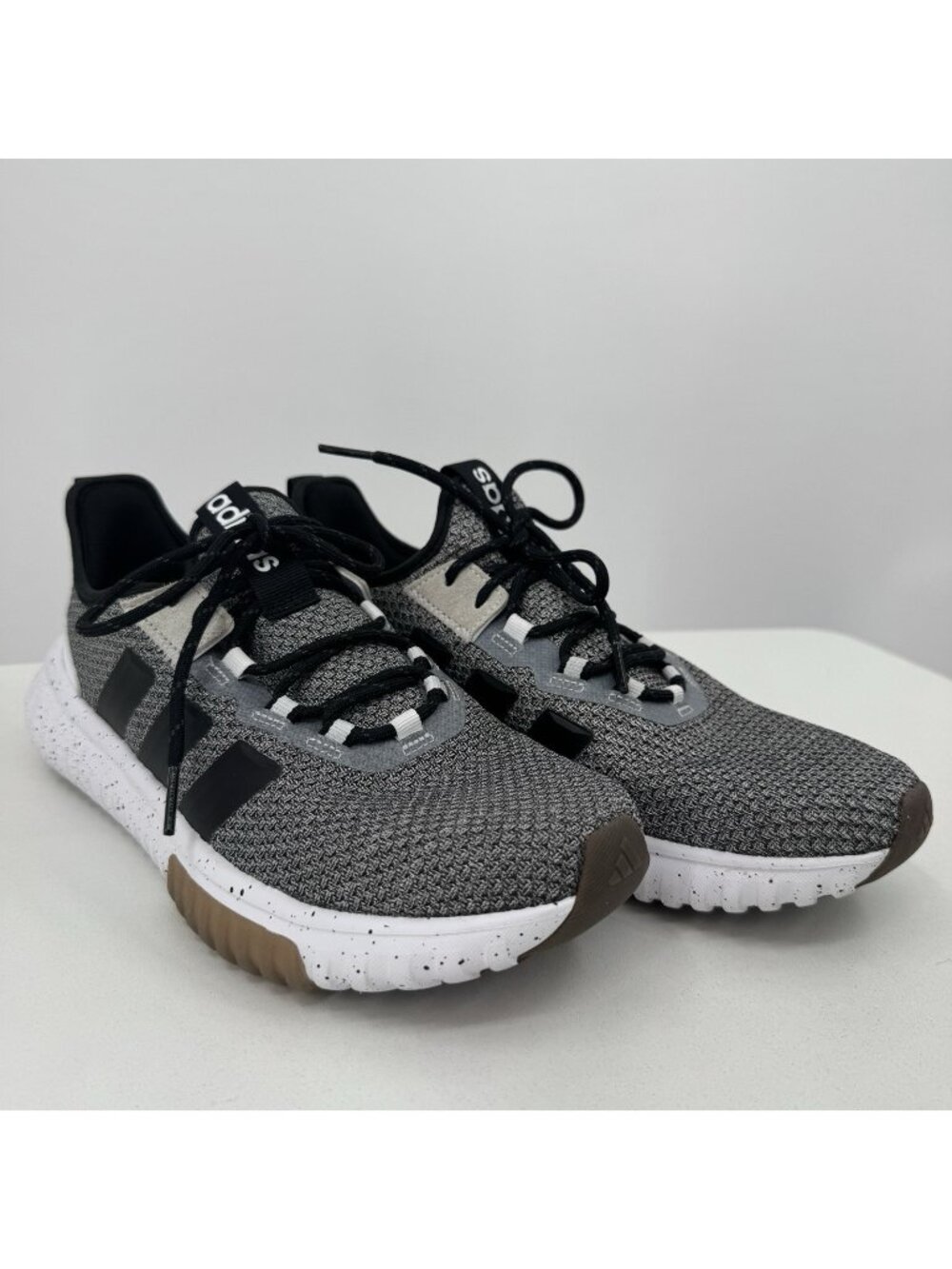 Adidas Men's Kaptir 4.0 Lace-Up Athletic Running Shoes size 7 Sneakers JR8531